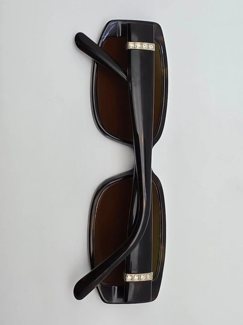 Kirkland Signature Malbec 328982 Havana Rhinestone Eyeglasses Frame w/ Case 53mm